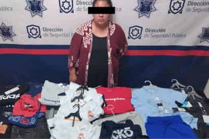 Detienen a mujer por intento de robo en tienda del Centro de Torreón