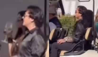 Exponen VIDEO donde Ángela Aguilar 'jalonea' a Christian Nodal