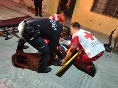 Ladrón termina con una pierna fracturada al tratar de huir