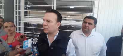 Estamos trabajando para que ningún grupo pueda venir a extorsionar: Esteban Villegas