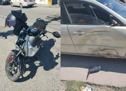 Joven de 18 años resulta lesionado en accidente de motocicleta en Gómez Palacio