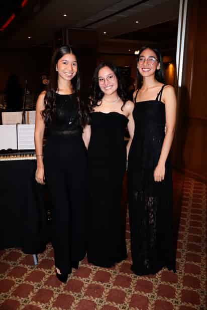 Fernanda Gutiérrez, Sabrina Ríos y María José Gutiérrez.