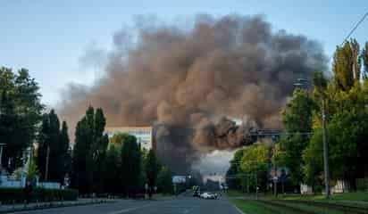 Ataque ruso con drones y misiles en Kiev deja al menos 20 heridos