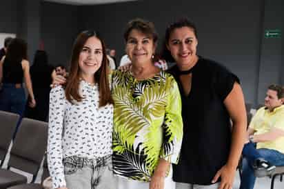 Maru, María Eugenia y Ana Ceci.