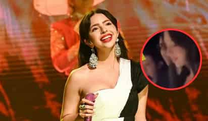 Ángela Aguilar enfrenta bochornoso accidente en público | VIDEO