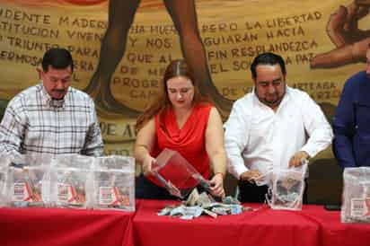 Más de 90 mil pesos recaudaron Bomberos y Protección Civil de Arteaga en su colecta 2025
