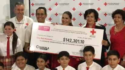 Colecta escolar deja más de 140 mil pesos en beneficio de Cruz Roja de Torreón
