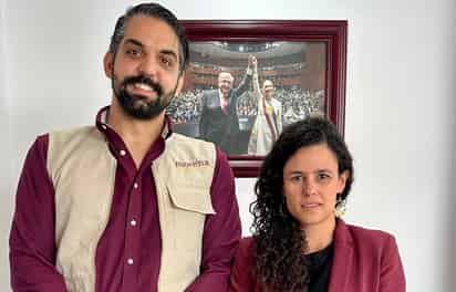 El diputado Antonio Attolini se reúne con Luisa María Alcalde para preparar la ruta rumbo al 2026 en Coahuila