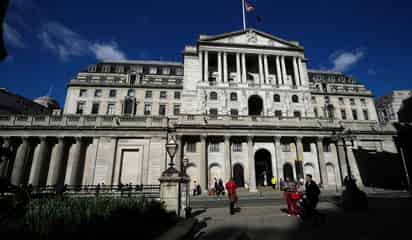 Banco de Inglaterra mantiene tasa de interés sin cambios ante turbulencia global