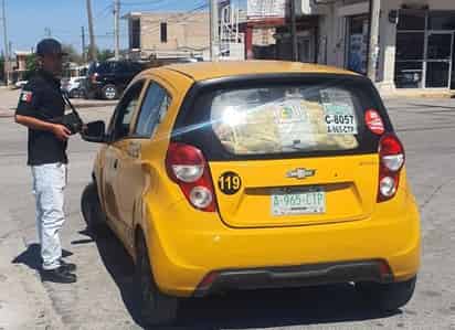 Elevan operativos para taxistas en San Pedro