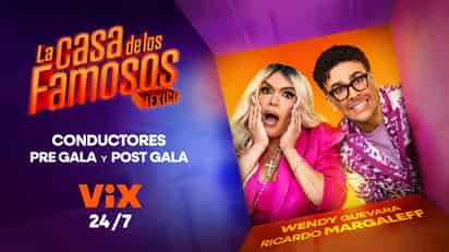 Wendy Guevara y Ricardo Margaleff conducirán las galas de La Casa de los Famosos México