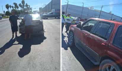 Choque por alcance en el Parque Industrial de Gómez Palacio deja múltiples daños