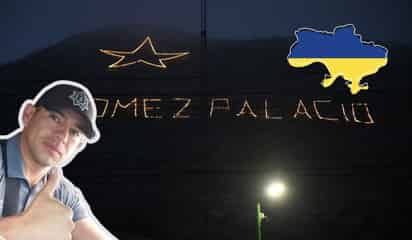 Lalo Rangel, exdirector de Tránsito de Gómez, peleará con los rusos por Ucrania