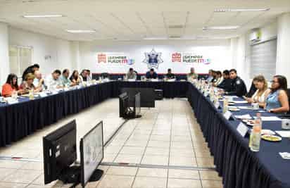 Durante la reunión de seguridad, se resaltó el saldo blanco de todas las actividades que hubo el pasado fin de semana. (EL SIGLO DE TORREÓN)