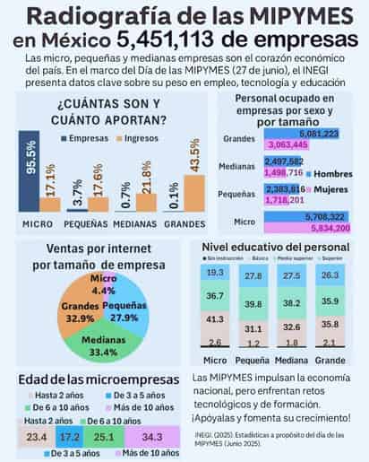 Mipymes en México: el motor del empleo y la actividad económica