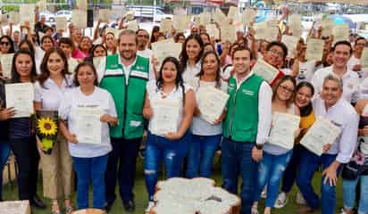 Concluyen cursos del ICATEC en Ramos Arizpe