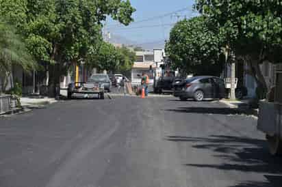 Se rehanilitó la Calle 25, del fraccionamiento Filadelfia. (CORTESÍA)