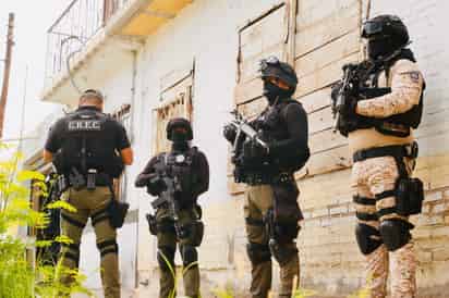 Aseguran 20 kilos de cristal en el poniente de Torreón, objetivo prioritario es detenido junto a otras 6 personas