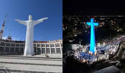 ¿Adiós al Cristo de las Noas? Inauguran Monumental Cruz de 22 metros de altura en Coahuila
