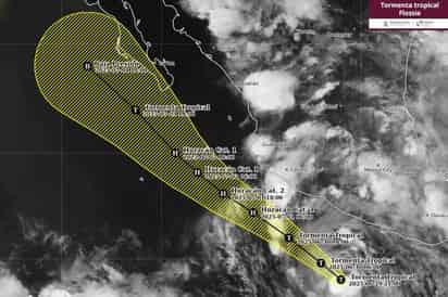 Flossie podría convertirse en huracán cerca de las costas de Michoacán