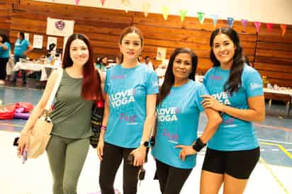 Mónica Salazar, María Tapia, Alejandra Pérez y Viviana Santibáñez.
