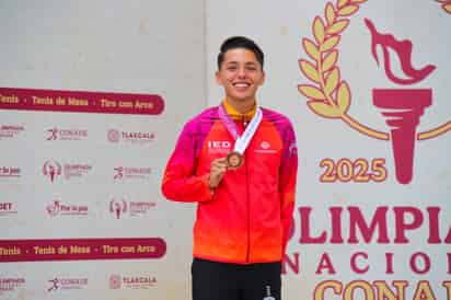 El representante del Estado de Durango, viajó hasta Tlaxcala para cumplir con una gran carrera. (Especial)
