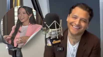Christian Nodal niega haber probado la comida de Ángela Aguilar | Video