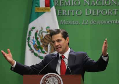 El expresidente de México Enrique Peña Nieto. (ARCHIVO)