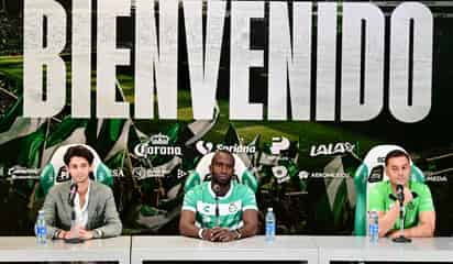 Presenta Santos Laguna a colombiano Kevin Balanta