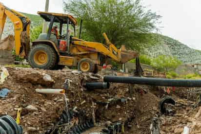 Continúa atención a las colonias del poniente de Torreón más afectadas por las lluvias