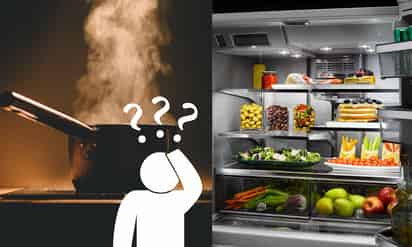 ¿Es malo meter comida caliente al refrigerador?