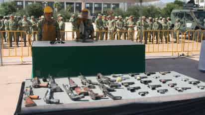 Destruyen 693 armas de fuego en el marco del Día Internacional