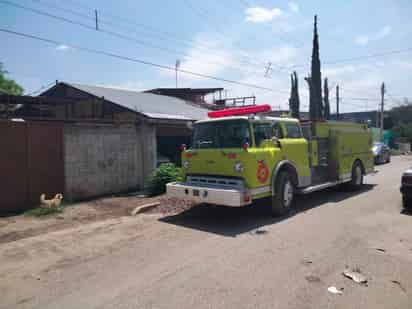 Se registra incendio en domicilio de la colonia Revolución de Lerdo