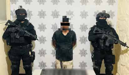 Grupo Reacción Torreón detiene a sujeto por presunta posesión de narcóticos en Villas del Sol