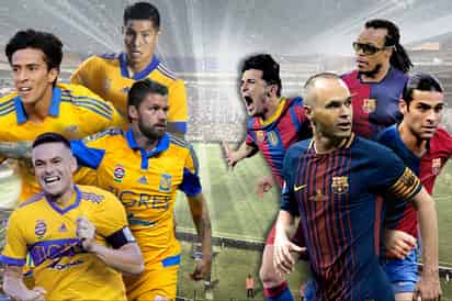 Tigres enfrentará al FC Barcelona en un partido de leyendas