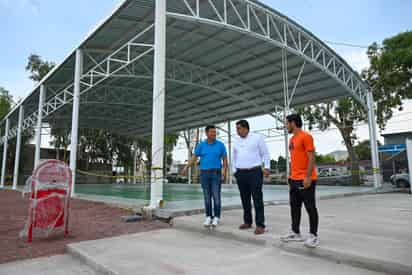 Alcalde de Lerdo supervisa última etapa del nuevo Centro Deportivo Sacramento