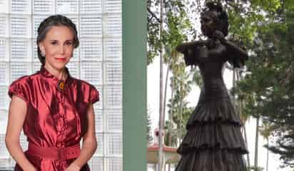 ¿Dónde está la estatua de Florinda Meza cuya retirada ha sido solicitada?