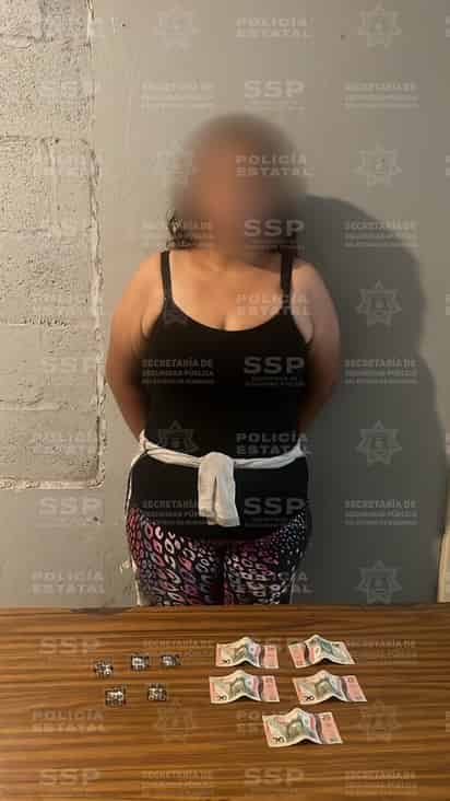 Detienen a mujer con cristal en la colonia San Isidro de Lerdo