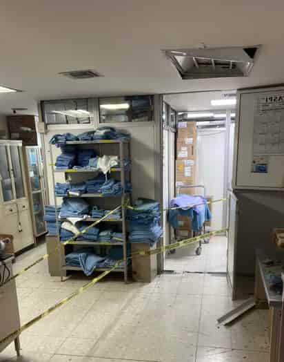 Por daños en techos suspenden cirugías en ISSSTE de Gómez
