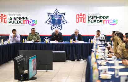 El alcalde indicó que debido a las vacaciones, se reforzarán los recorridos de vigilancia en escuelas. (EL SIGLO DE TORREÓN)