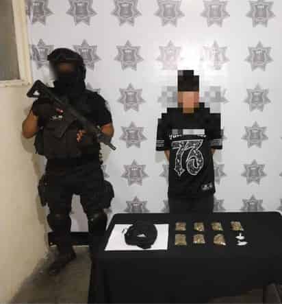Capturan a joven por posesión de narcóticos en Villas Universidad