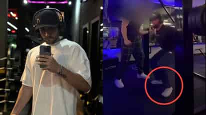 Joven se rompe ambas piernas al levantar 140 kilos en el gimnasio; el video se vuelve viral