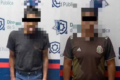 Tras ser señalados de robo, dos hombres fueron detenidos en calles de Torreón