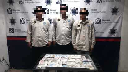 Detienen a tres hombres por robo, quebrantamiento de la confianza y amenazas