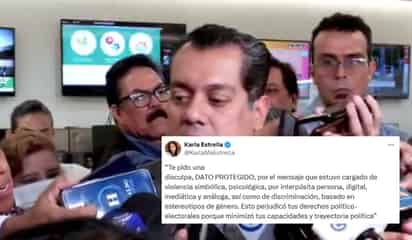 Diputado asegura que 'Dato Protegido' no quería una disculpa por 30 días