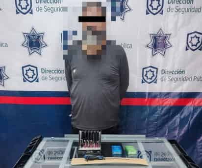 Detenido por robo en Torreón.