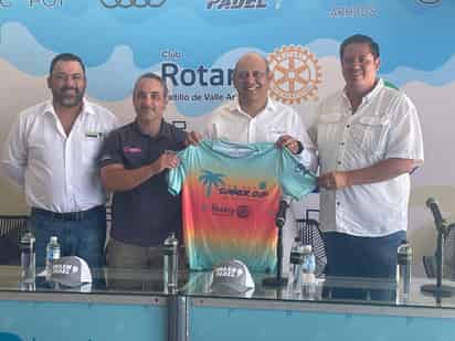 Anuncian Primer Summer Cup Smash Pádel a beneficio del Club Rotario Saltillo de Valle Arizpe