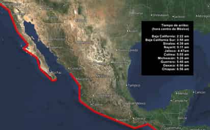 México en vigilancia por tsunami tras sismo de 8.8 en Rusia