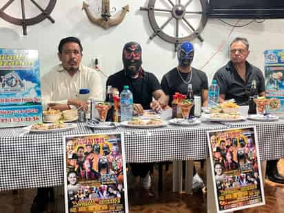 En conferencia de prensa, encabezada por el popular Guerrillero, fueron
dados a conocer los pormenores de esta gran función. (META)