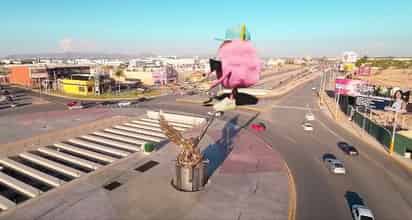 Algodón gigante causa revuelo en Torreón